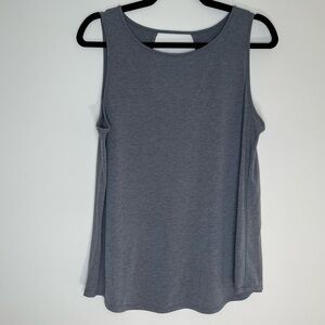 St. John’s Bay Active | Petite Gray Sleeveless Athletic Top | PL